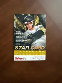 カルビー 2026 プロ野球チップス 森下翔太 スターカード