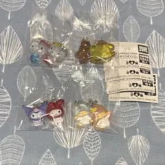 サンリオ　なかよしドロップチャーム　全４種　コンプセット①