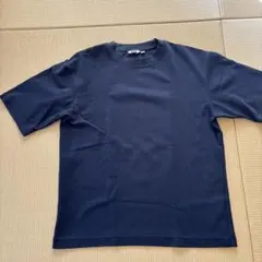 ユニクロ AIRism 半袖Tシャツ ネイビー Mサイズ