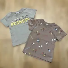 PEANUTS ベビー用Tシャツ　２枚セットのサムネイル