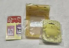 サンリオ スクエア缶バッジ＆カバー ポムポムプリン