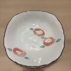 たち吉 椿絵角盛鉢 皿 和食器　市川園のサムネイル