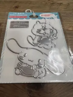 スイマー　サンリオ　シナモン　カーステッカー