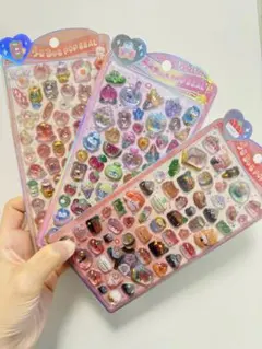 うるちゅるポップシール おすし パン フルーツ