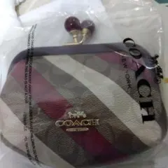 コーチ　がま口