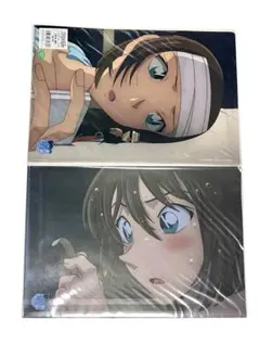 名探偵コナン 紺青の拳 場面写 クリアファイルセット 京極&園子