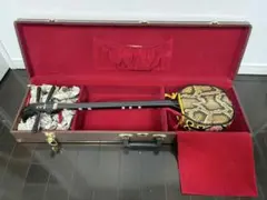 FUKUYAMA ビンテージ トラベルギター エレキギター ハードケース付属