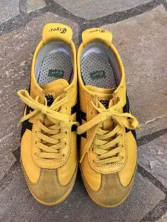 Onitsuka tiger イエロースニーカー
