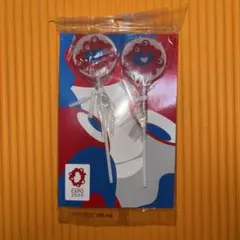 万博 ミャクミャク 棒付き飴