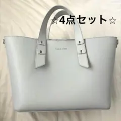 【2way】CHARLES & KEITH ダブルハンドル スローチーバッグ