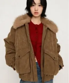 SLY WASHED PUFFER BZ ウォッシュド パッファー ブルゾン