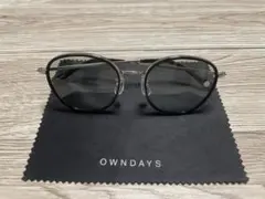 OWNDAYS オーバルサングラス ブラックのサムネイル
