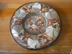 トルコ製？ 銅製 飾り皿 装飾皿