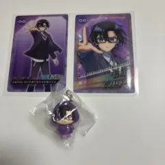 カラフルピーチ もふくん めじるしアクセサリー＆チップスカード 3点セット