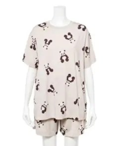 gelato pique♡パンダ柄Tシャツ&パンダ柄ショートパンツ