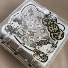 【A8サイズ】ハローキティ ヒョウ柄 バインダー