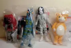 ウルトラ怪獣４体バンダイソフビ新品タグ付き