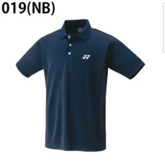 YONEX バドミントンゲームシャツ ポロシャツ ネイビー　男女兼用Lサイズのサムネイル