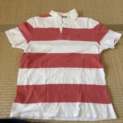 Polo by Ralph Lauren ラガーシャツ ボーダー M