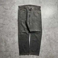 【W36 L32】levi's 先染ブラック リーバイス 501xx