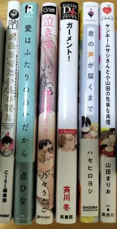 Bセット　blコミックまとめ売り　6冊