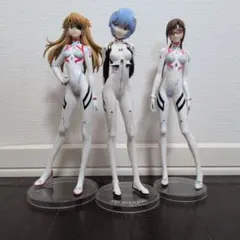 新世紀エヴァンゲリオン フィギュア アスカ レイ マリ 3体セット 白