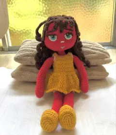 ハンドメイド あみぐるみ 着せ替え人形 - メルカリ
