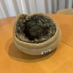 Lee コーデュロイ耳あて ベージュ