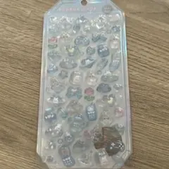 ボンボンドロップシール　オリジナル　シャーベット　みずいろボンボン