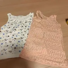 an4on ノースリーブ トップス 2枚セットのサムネイル