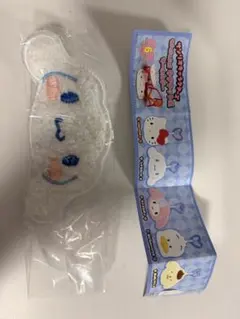 サンリオキャラクターズminiminiラグマット風キーホルダー【シナモロール】