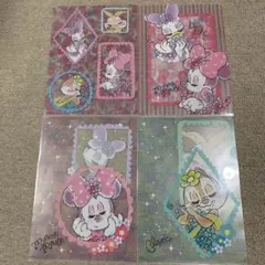 ディズニー　A4クリアファイル　4枚セット