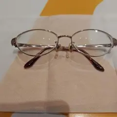 VOIX シルバーオーバルメガネ VOIX 703