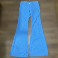 미사용 70s EDWIN ベルボトム フレアパンツ W30 ヒッピー