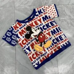 BABYDOLL 半袖Tシャツ ミッキー 星柄 綿100% カラフル 120cm