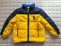 Polo Ralph Lauren ダウンコート イエロー/ネイビー