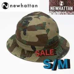 ⭐️限定セール⭐️ニューハッタン　メトロハット　ウッドランドカモ　S/M