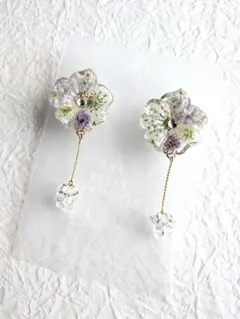 No.c-242 お花のピアス