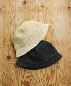 完売品】2021SS NOROLL DETOURS RAFFIA HAT L - メルカリ
