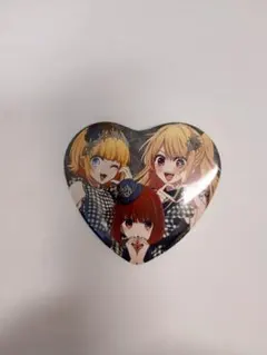 推しの子　B小町　ハート缶バッジ