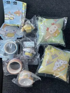 くら寿司 シナモロール シナモン コラボ クッション フィギュア