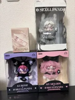 正規品 限定スカルパンダ×XG マイメロ クロミ 3体セットサンリオ ぬいぐるみ