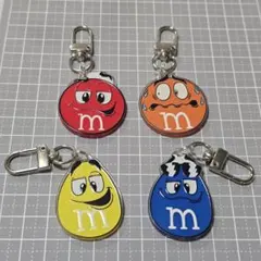 ♥4個セット mチョコ アクリルキーホルダー♥