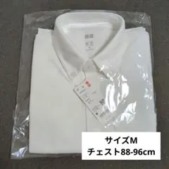 ユニクロ　エアリズムコットンカノコポロシャツ　ボタンダウン