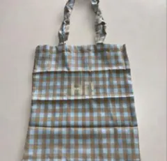 GU⭐️チェック柄トートバッグ Hi!のサムネイル