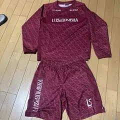 LUZeSOMBRA サッカーウェアセット ワインレッド 160・150