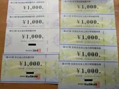 ビックカメラ、コジマ 株主優待 9,000円分