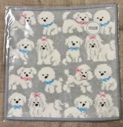 ラブラリーバイフェイラー　モフモフワンチャン　ハンカチ