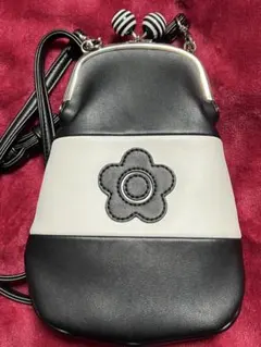 MARY QUANT◆マリークワント◆ショルダーバッグ◆ショルダーポーチ◆ガマ口