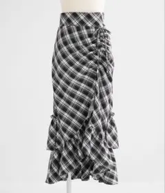 DearMyLoveRoseドロストアシメフリルマーメイドスカート